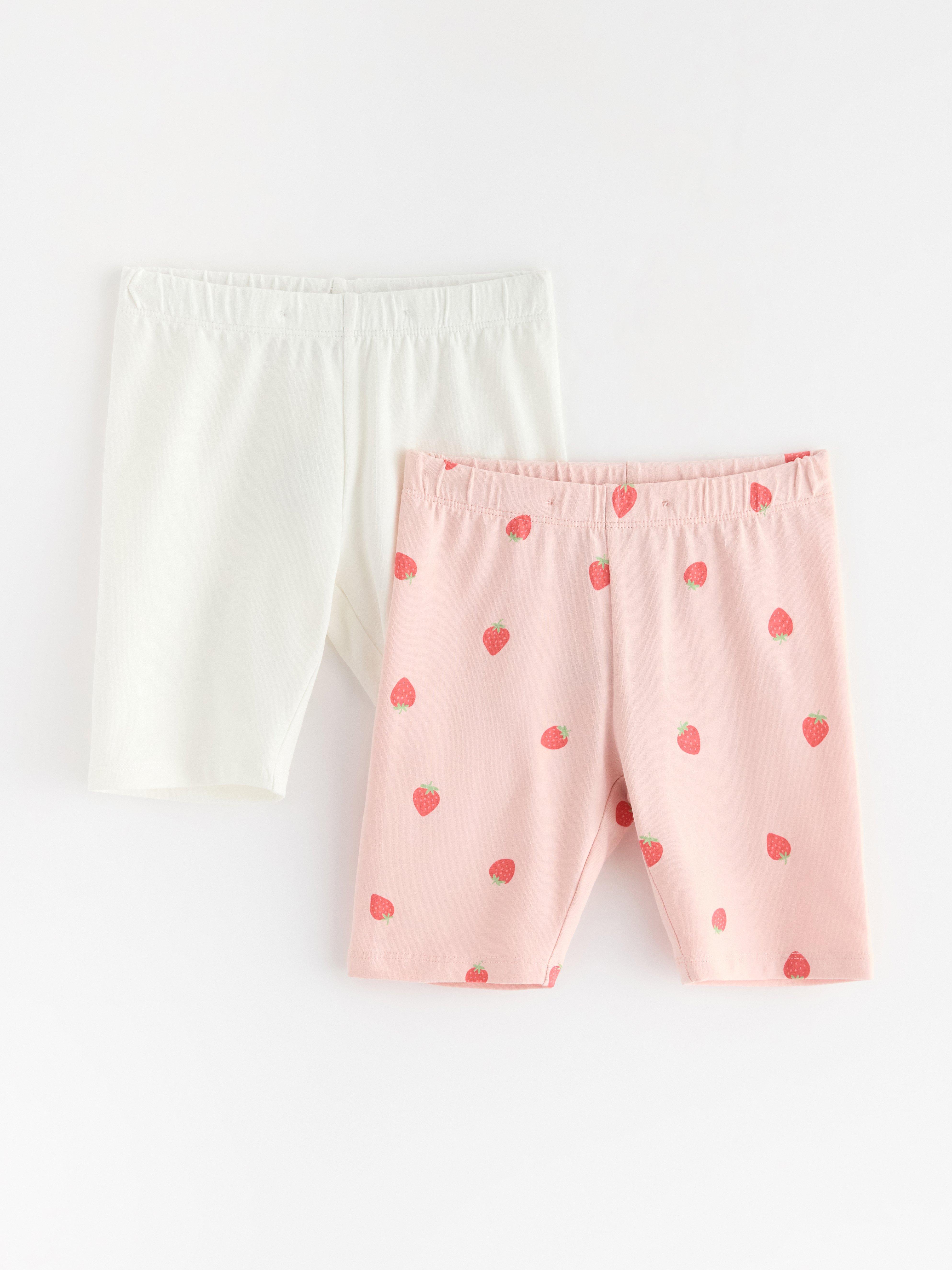 Short de cyclisme (lot de 2) rose clair poudré
