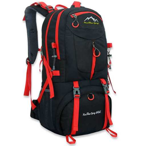  Mochila vízálló 60 literes szabadidős táska 8 több táskával túrázáshoz