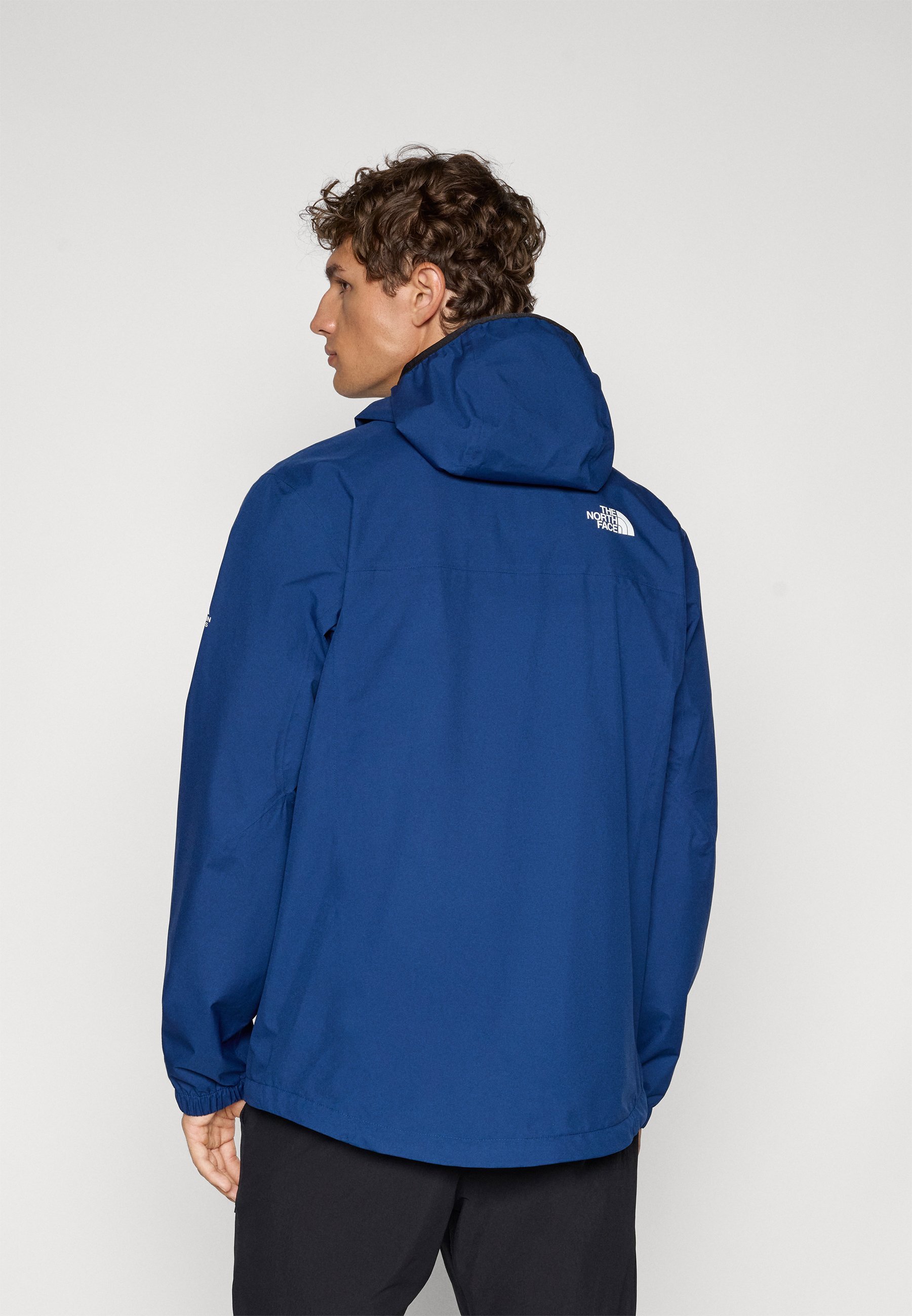 The North Face MOUNTAIN ATHLETICS RAINLIT HOODED - Waterdichte jas - estate blue