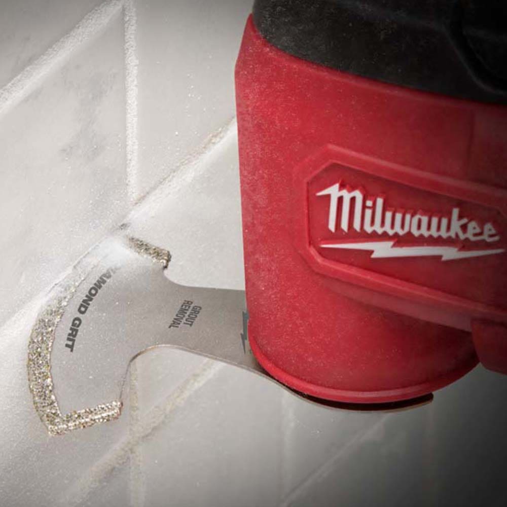 Lâmina de bota Milwaukee Open-Lok com grão de diamante 49252271