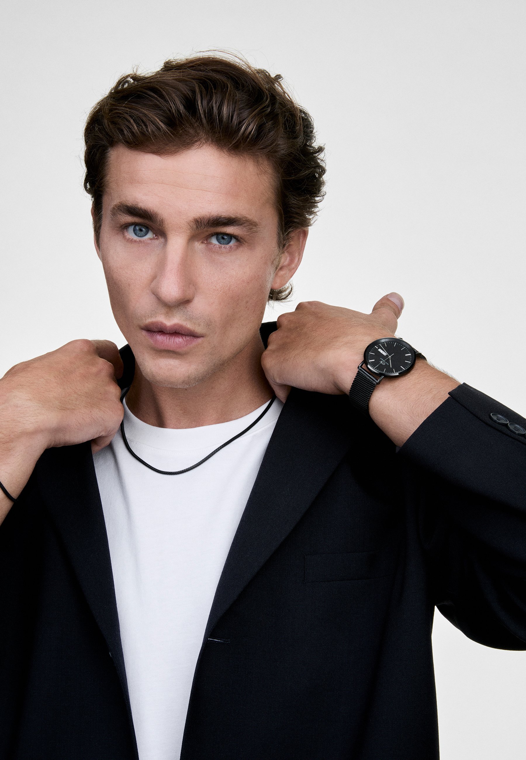 Daniel Wellington TIDE MESH KAELAKEE BLACK 2.8 - Kaelakee - must
