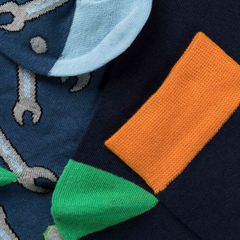  Herrensocken und Strumpfhosen Blau