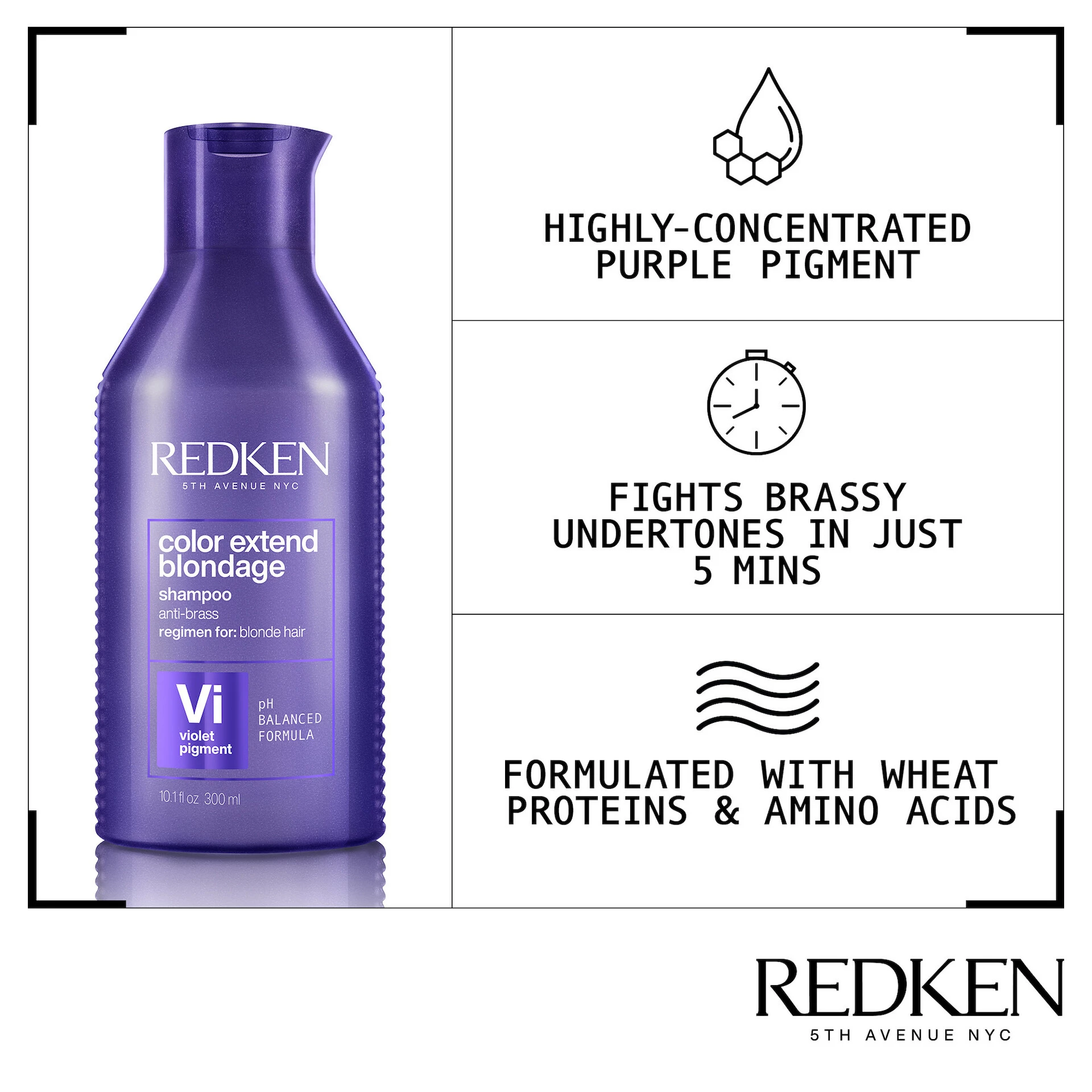 Redken Color Extend Blondage sampon 300 ml