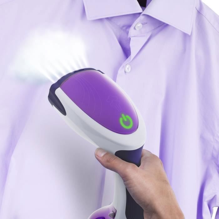 Tristar ST-8916 Handheld Garment Steamer - Continuous steam output 20 g/min - For all types of fabrics - 260 ml - Pause function -