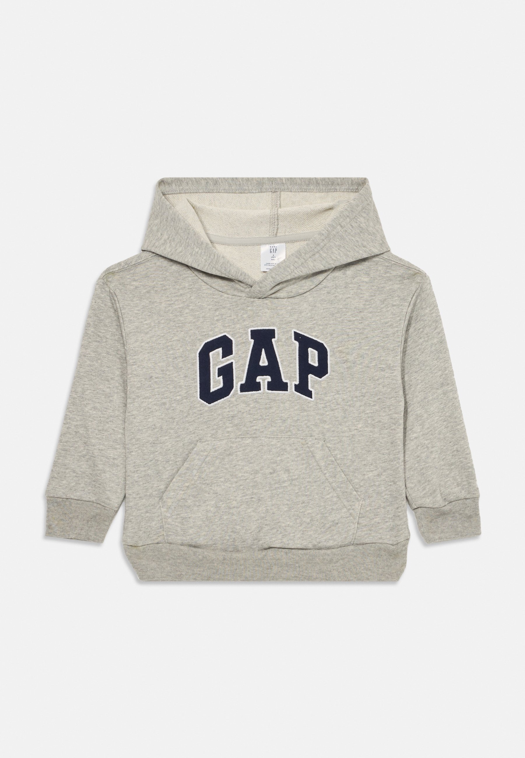 Sweat à capuche GAP LOGO POUR PETIT GARÇON - gris chiné clair b08