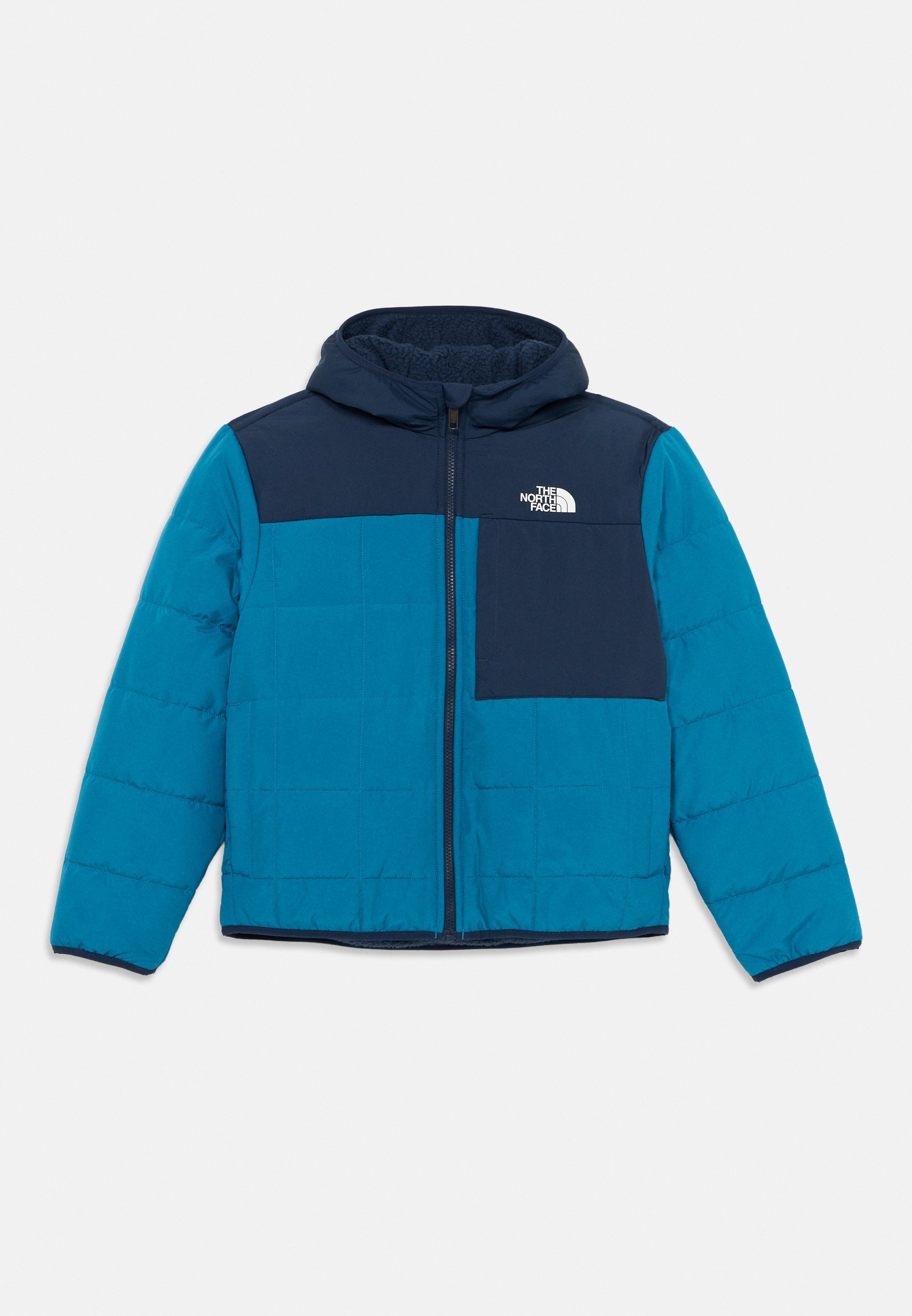 The North Face REVERSIBLE SHASTA HOODED JACKET UNISEX - Winterjack - dusk blue/summit navy