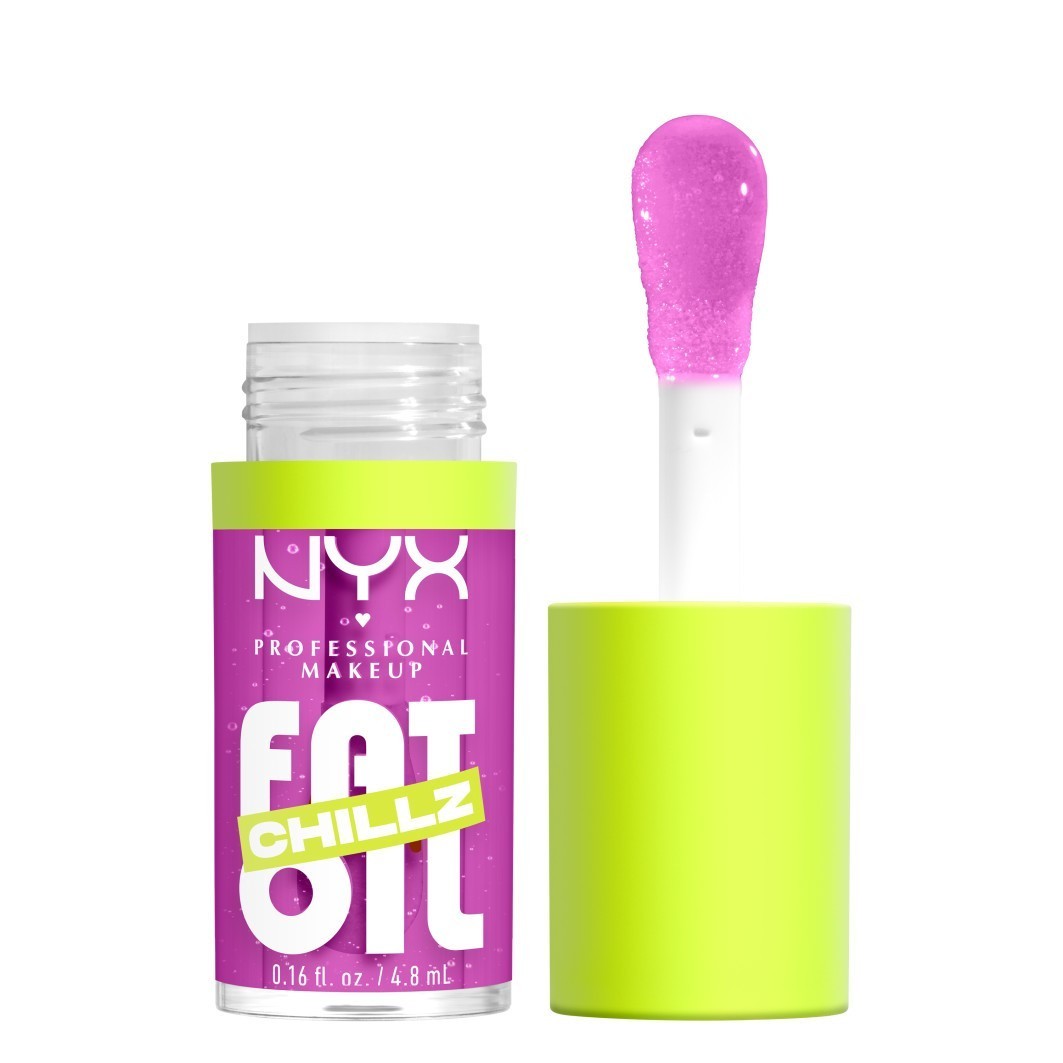 NYX Professional Makeup Lipgloss Fat Oil Chillz Lip Drip lūpu spīdums - 4,8 ml