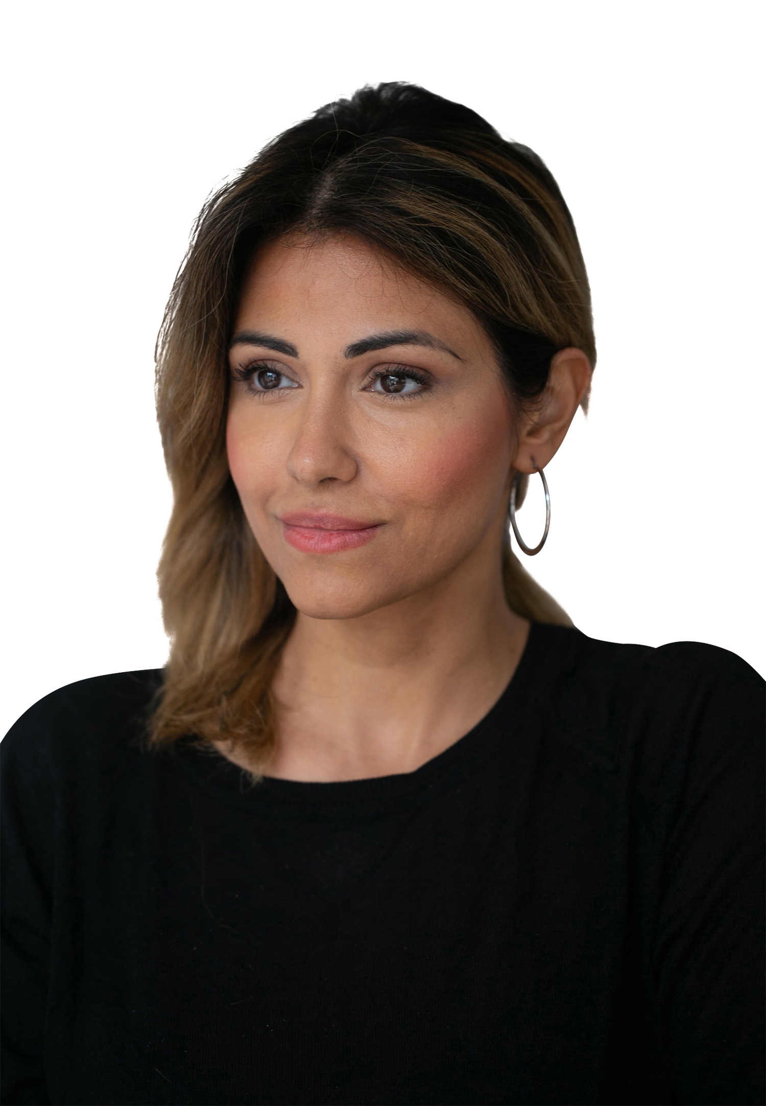 Heideman Boucles d'oreilles créoles couleur argentée polie