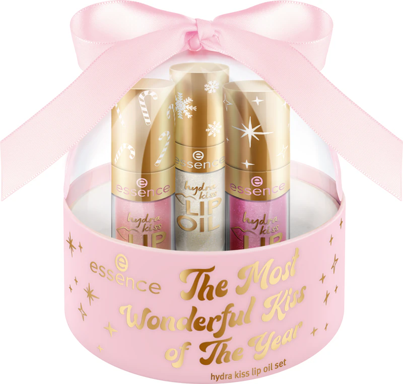 essence The Most Wonderful Kiss of the Year Christmas Lip Gift Set