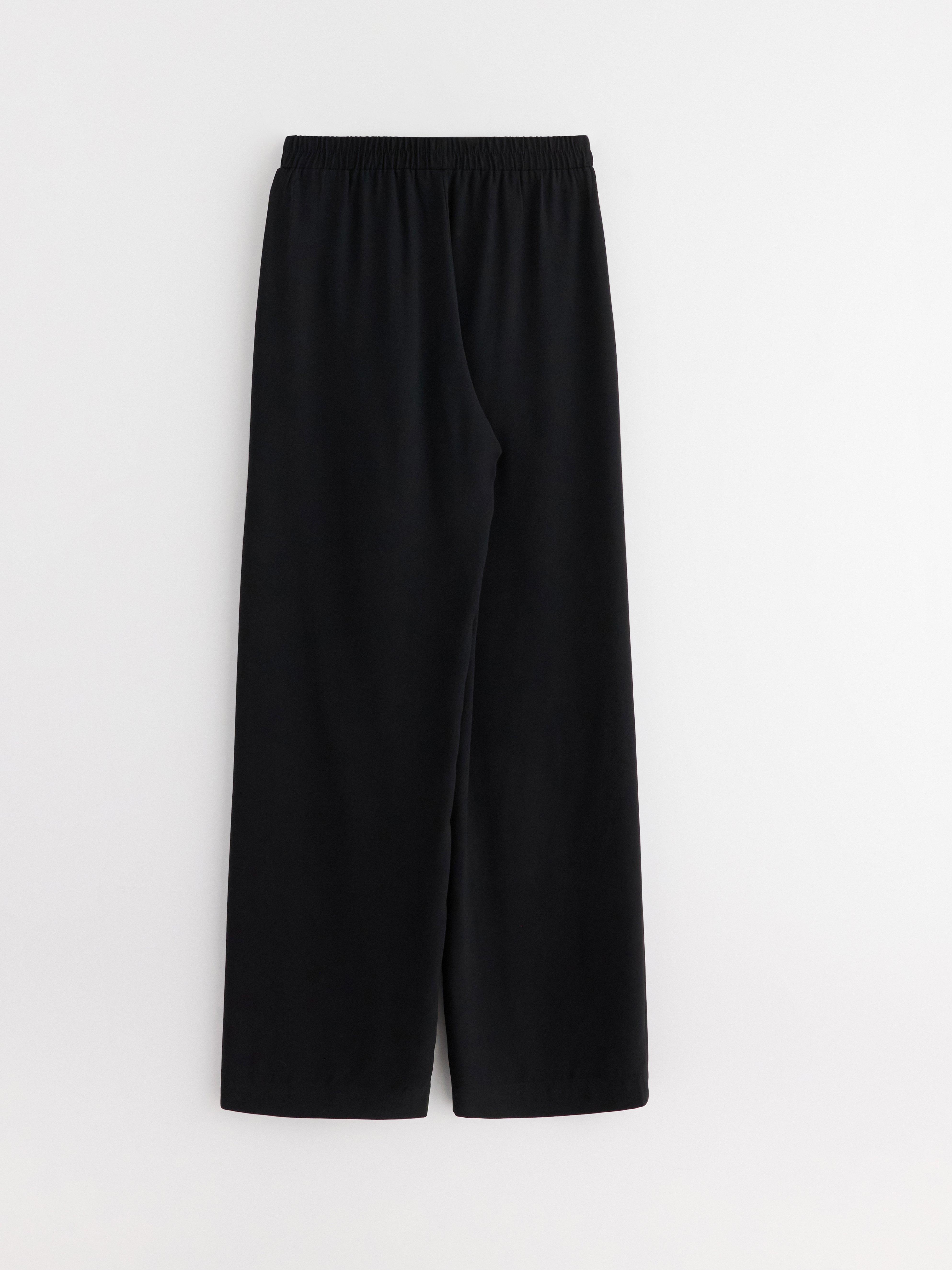 Pantalones rectos BELLA negros