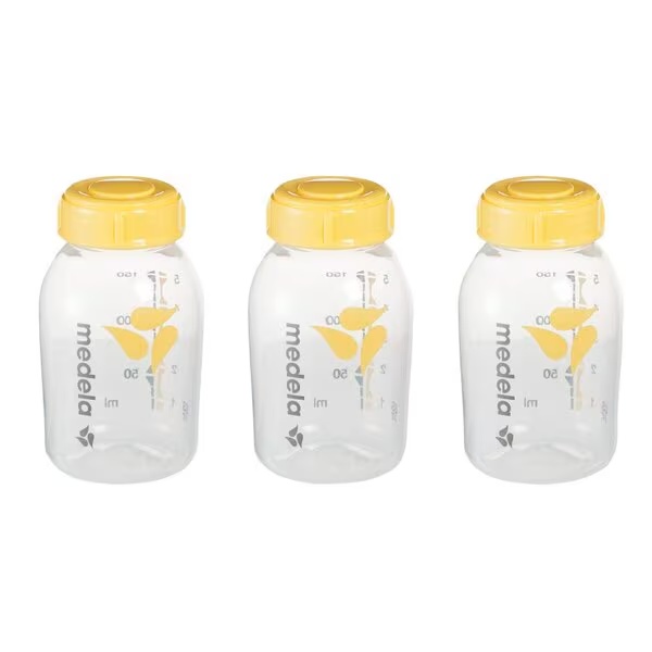 „Medela“ motinos pieno buteliukai<br>3 vnt.
