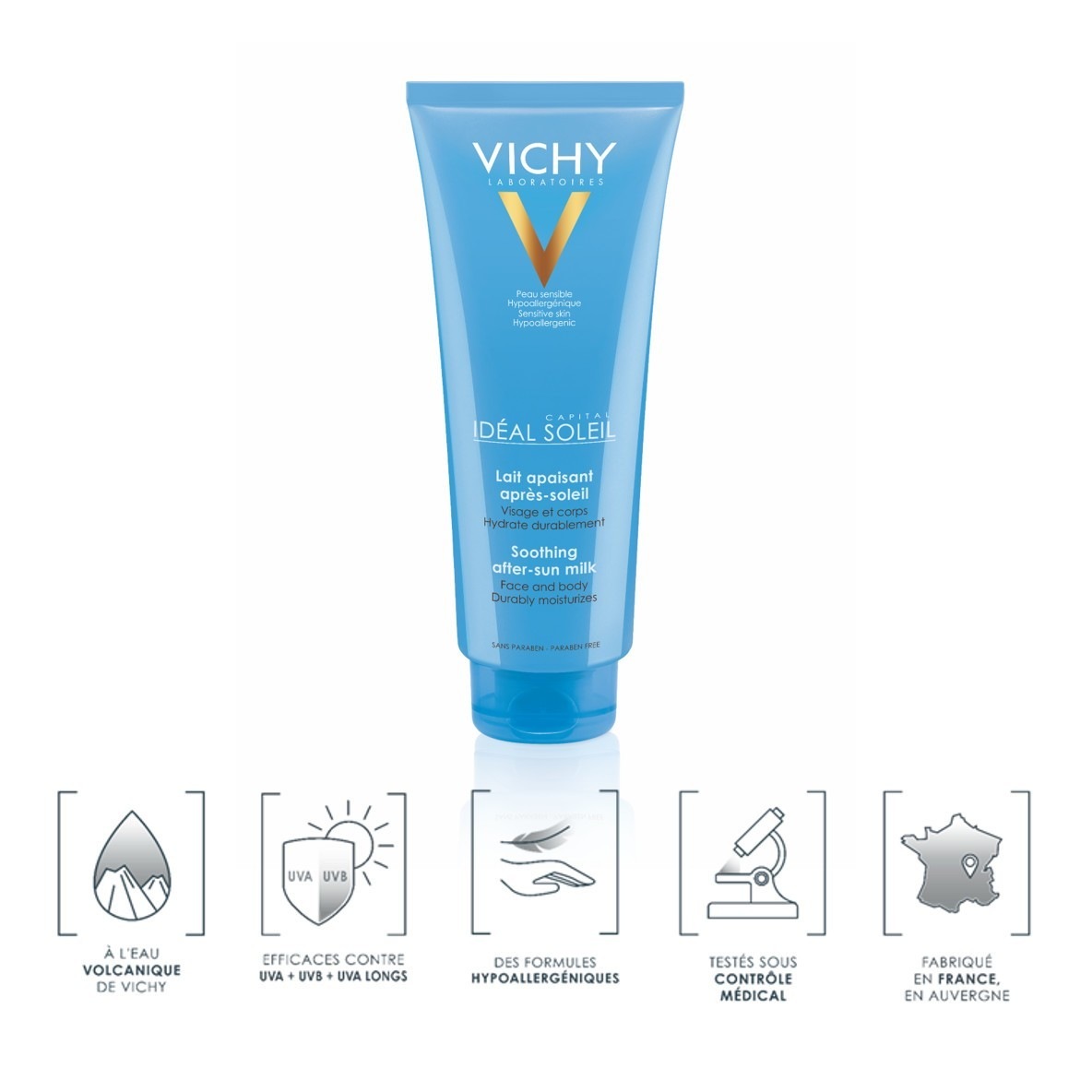 Vichy Soin Lacté Apaisant Visage Et Corps