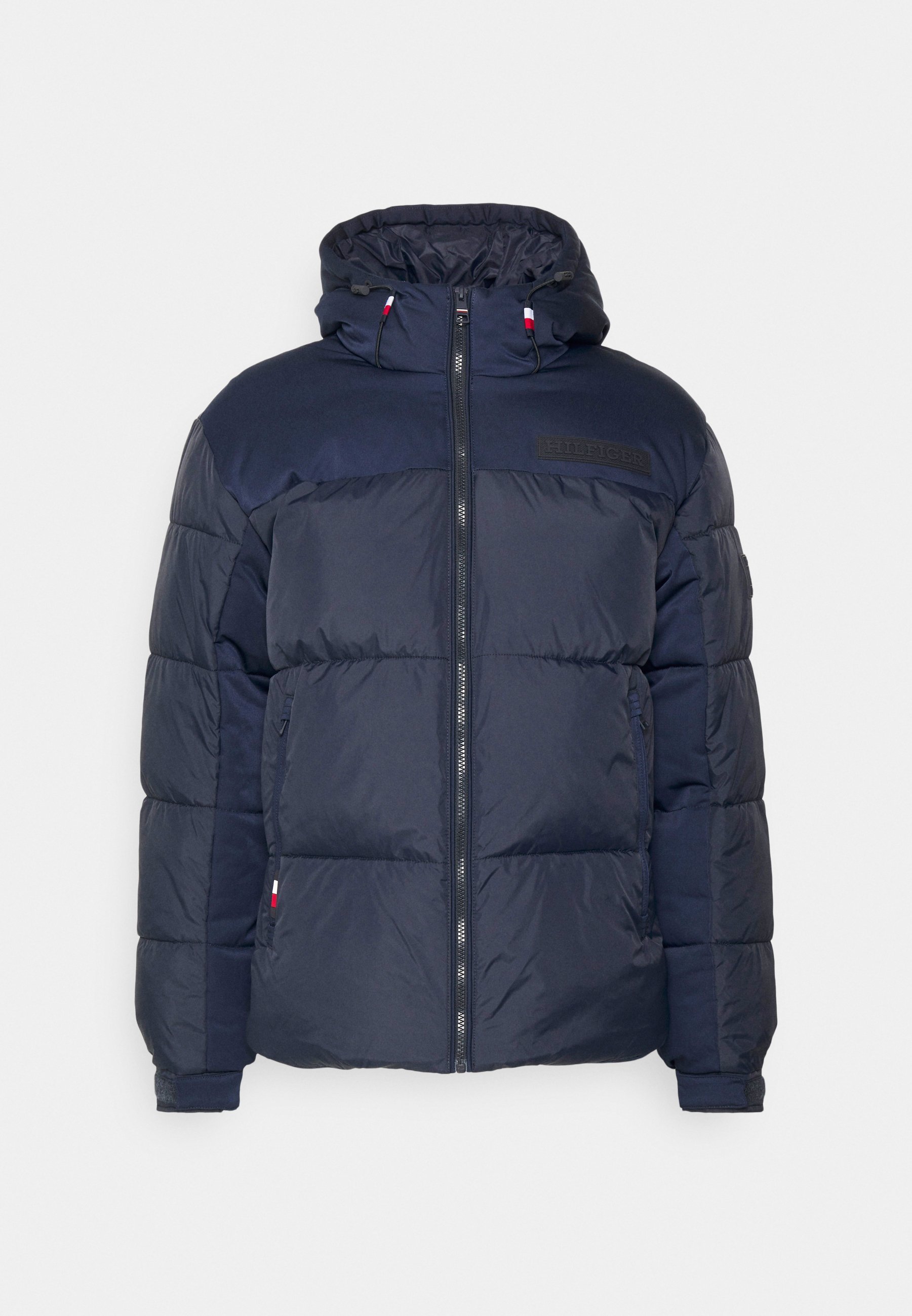 Giacca con cappuccio Tommy Hilfiger NEW YORK - Cappotto corto - cielo del deserto