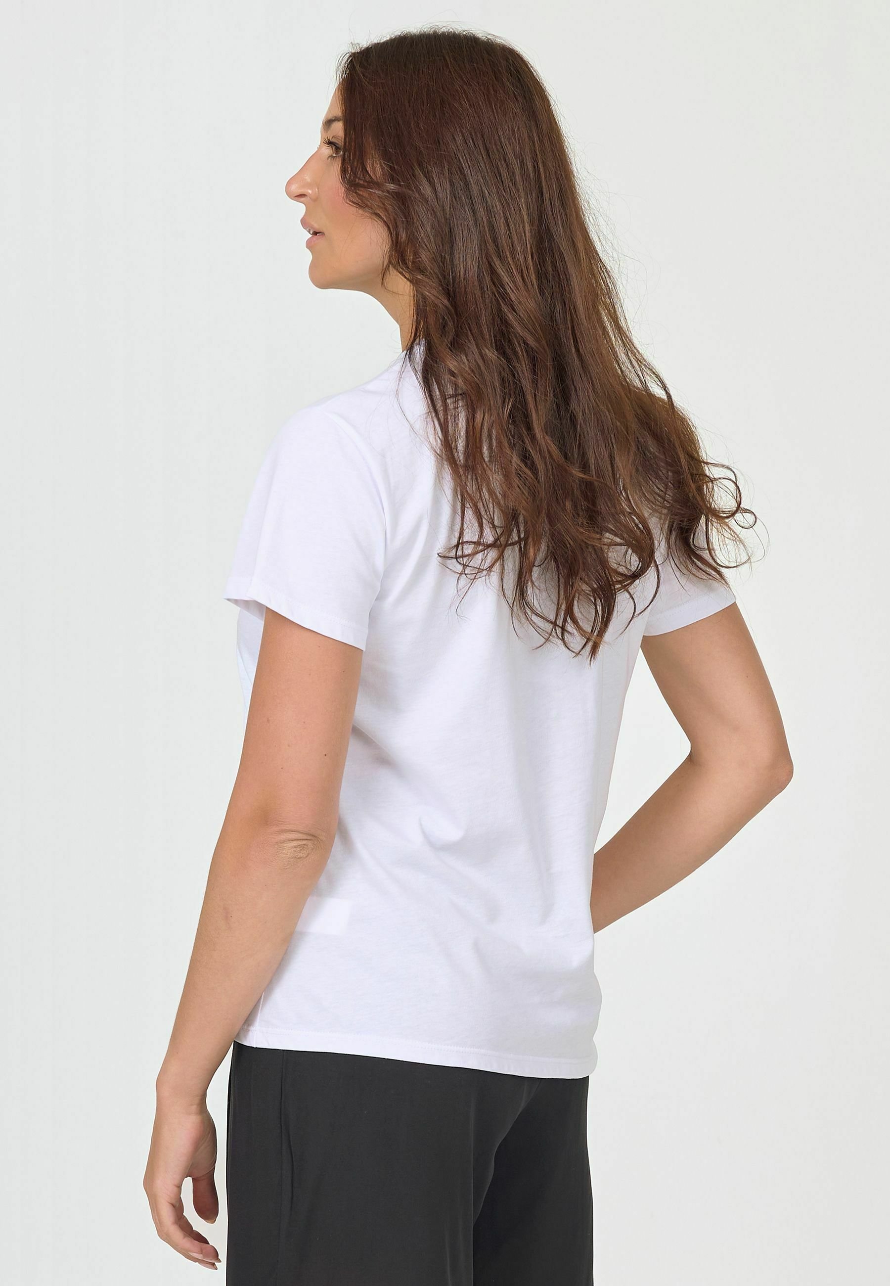 T-shirt imprimé NÜ - mélange de bleus