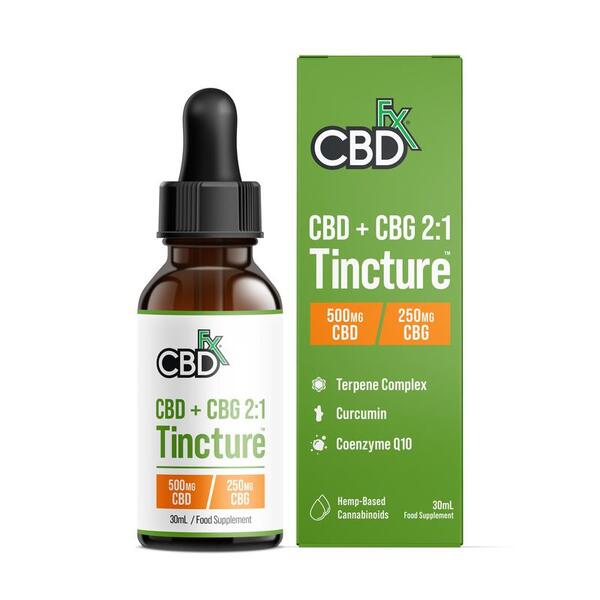 CBDfx Wellness 2:1 olajcseppek - 500mg CBD/250mg CBG | Egészség | Superdrug