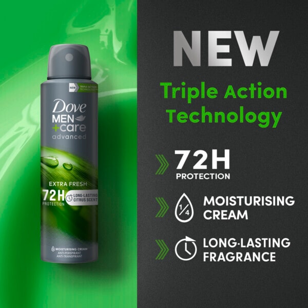 Dove Men Adv antiperspirant deodorant extra svěží 150ml