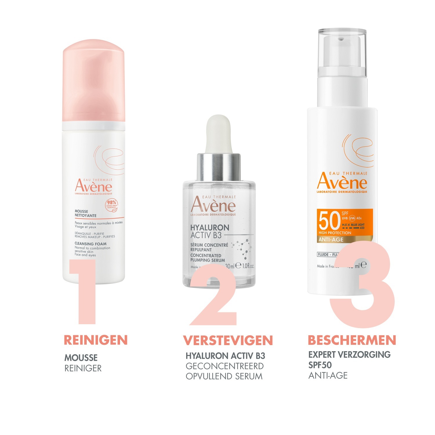 „Avène“ apsauginis nuo saulės purškiklis nuo senėjimo SPF50 – 40 ml