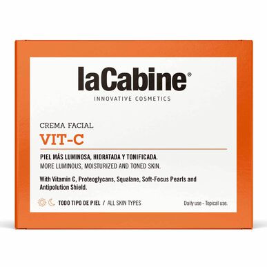 laCabine Crème Visage Vitamine C Illuminatrice Tonifiante Anti-Fatigue 50 ml