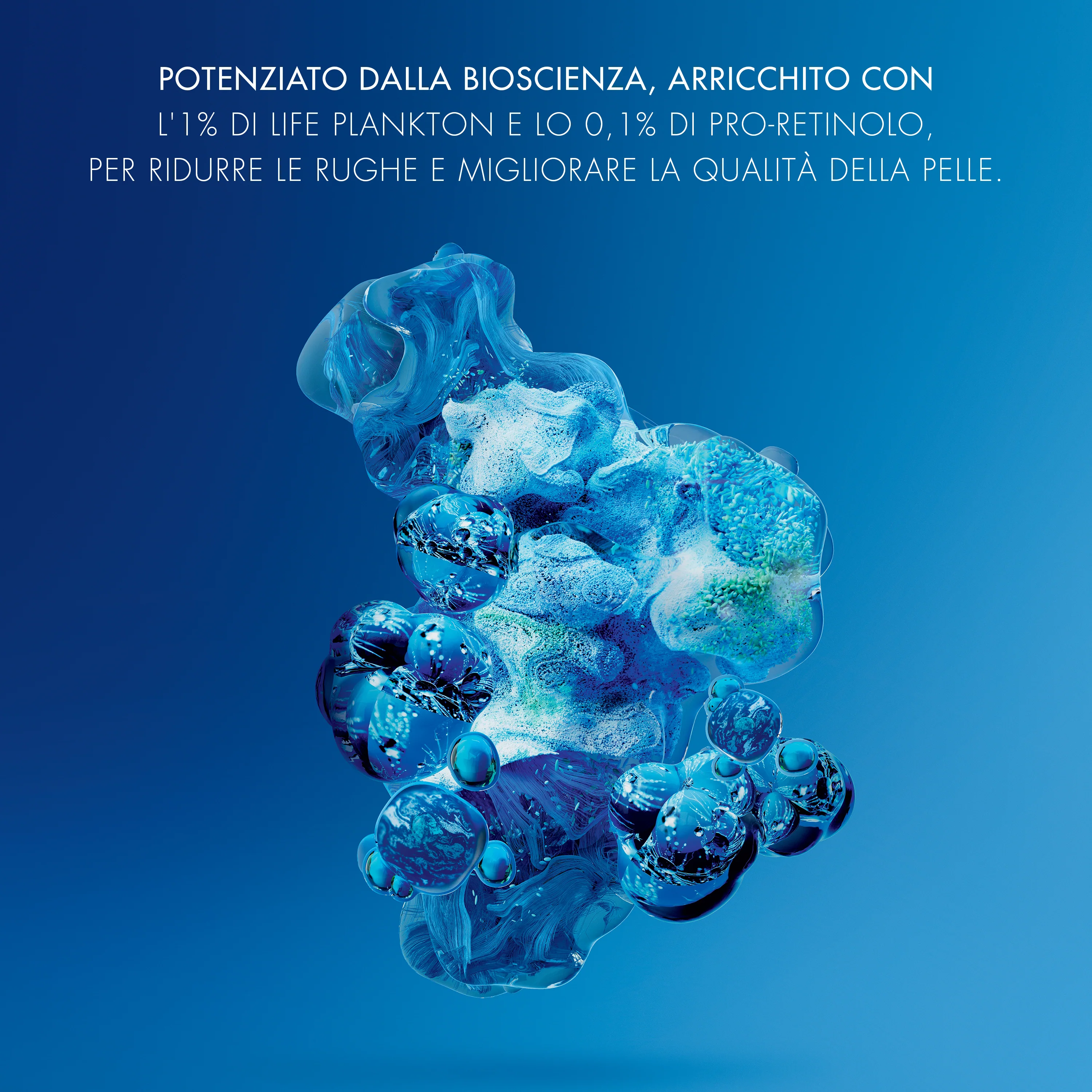 Blue Therapy Blue Pro-Retinol Multi-Correct Cream - Crema viso giorno antirughe, Crema viso giorno antimperfezioni, Trattamento Rigenerante