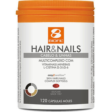 Biofil Suplemento Vitaminas Cabelo e Unhas      120 cápsulas 120 cápsulas