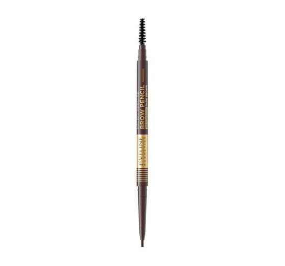 Eveline Cosmetics Micro Precise Brow Pencil ultraprecyzyjna kredka do brwi 03 Dark Brown 0,05 g