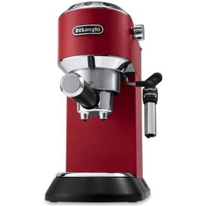 Cafetera espresso manual - De'Longhi - Estilo Dedica - EC685.R - Roja