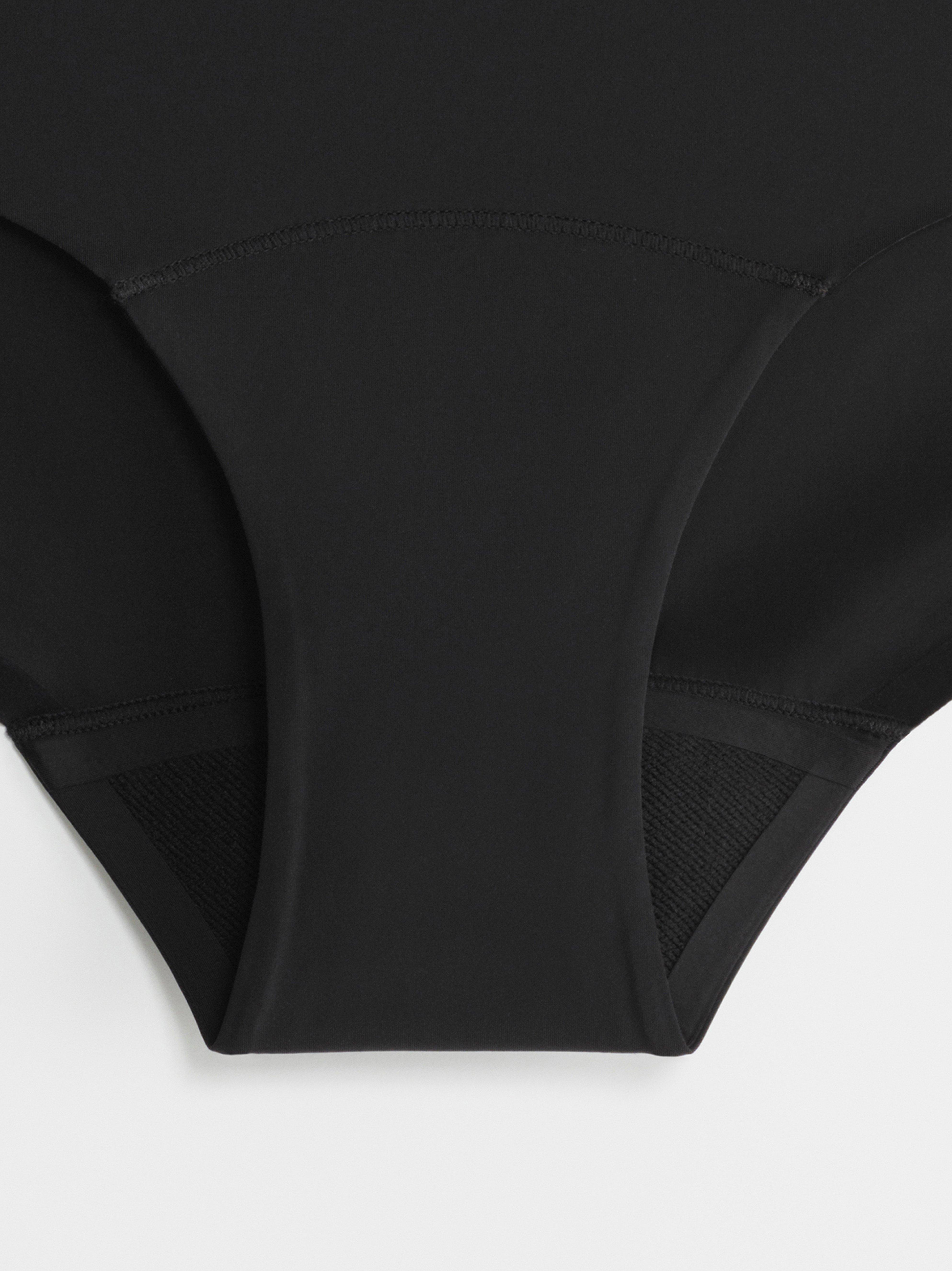 Menstruační kalhotky s vysokou absorpcí – Hiphugger – Female Engineering Black