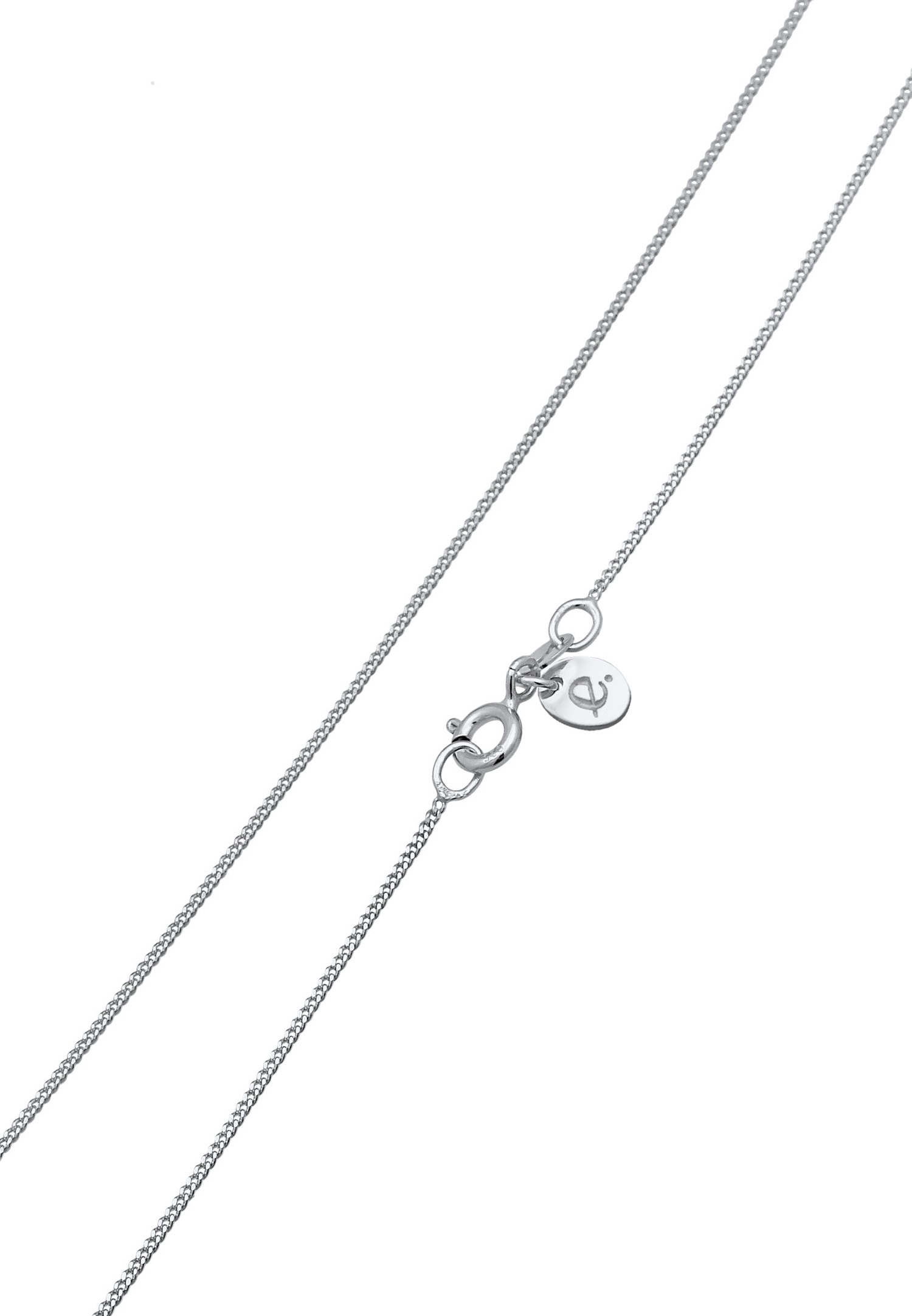 Elli PREMIUM Pendentif Solitaire Femme Classique avec Pierre de Lune en Argent massif 925