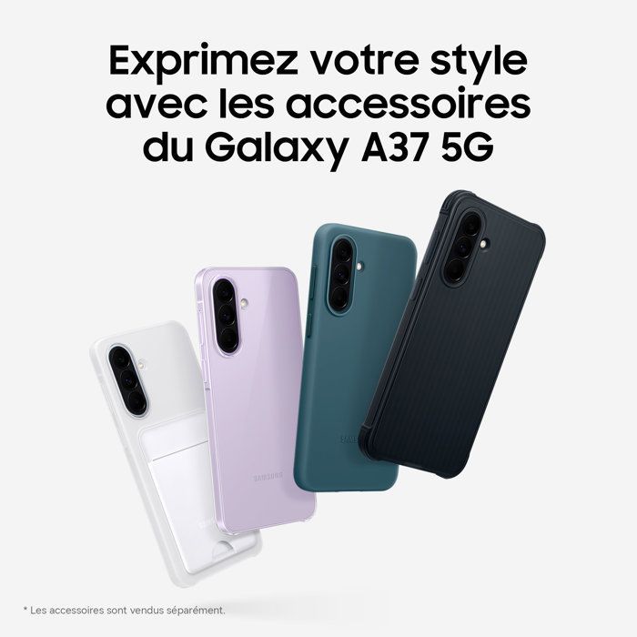Smartphone SAMSUNG Galaxy A37 5G AI 256 GB Bianco - Versione francese