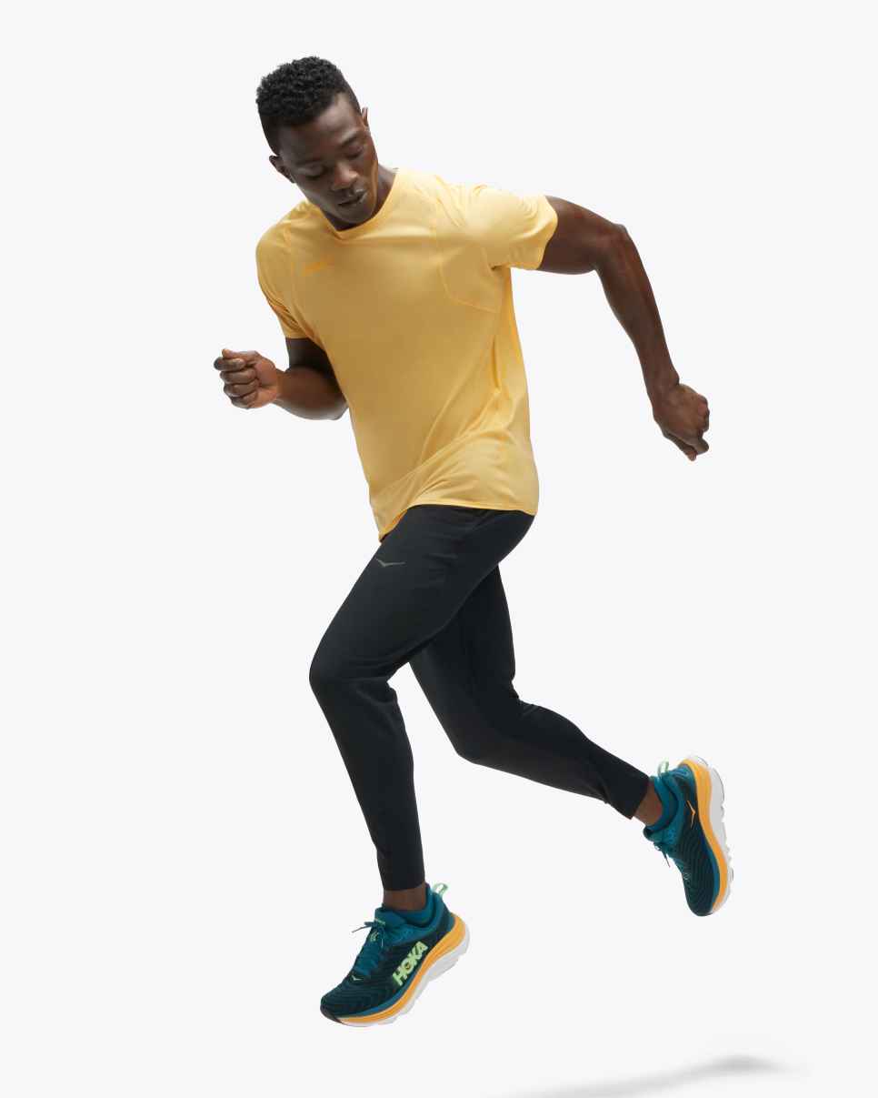 HOKA Novafly hardloopbroek zwart