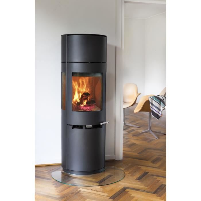 Poêle à bois - ADURO 9.7 - 50300 - 6 KW - Noir