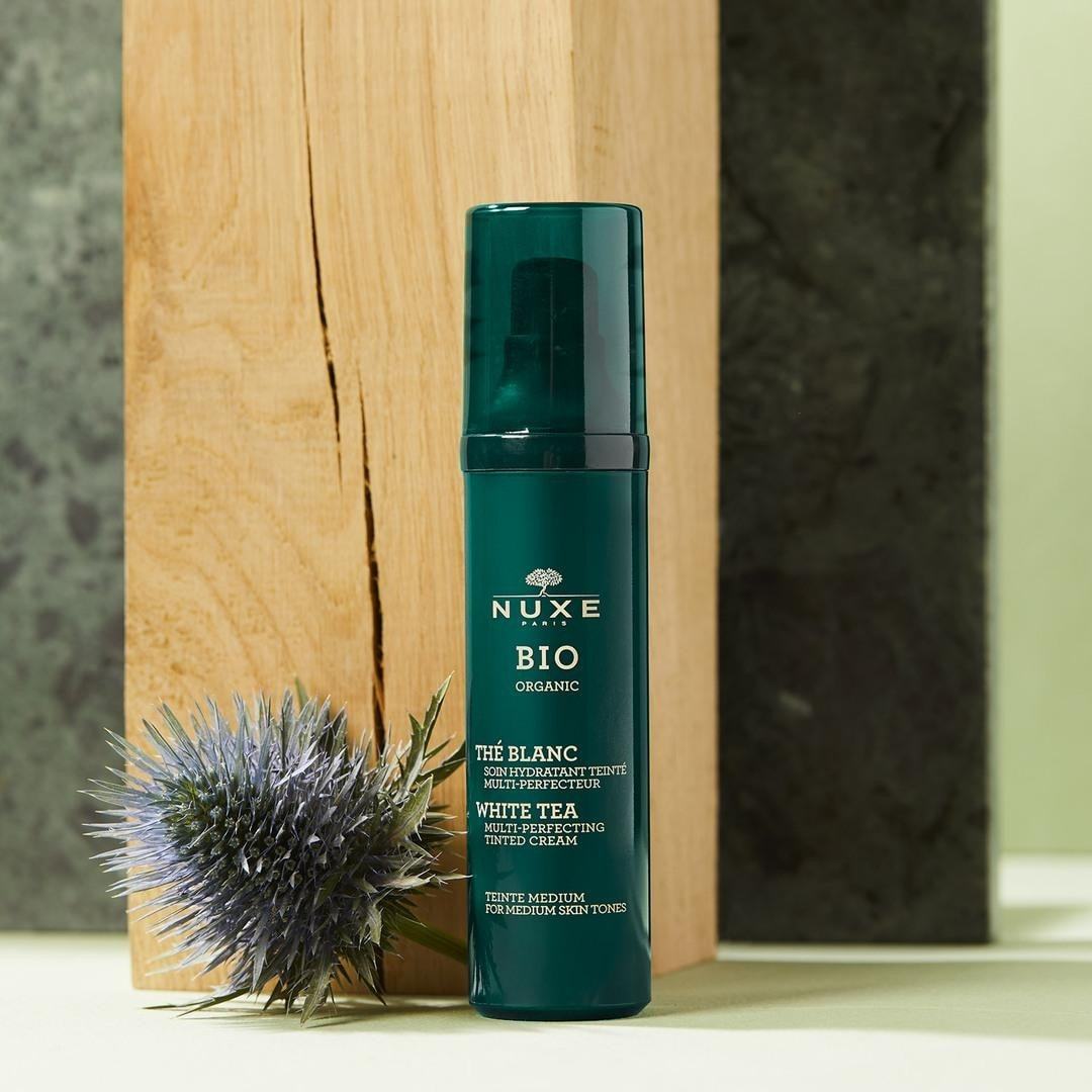 NUXE BB krēms BIO Bio-Weißtee Multi-Perfecting Getönte Creme - 50 ml