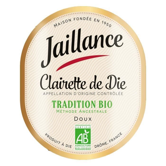 Clairette de Die Bio - Doce 8% - Tradição Jaillance - 75cl