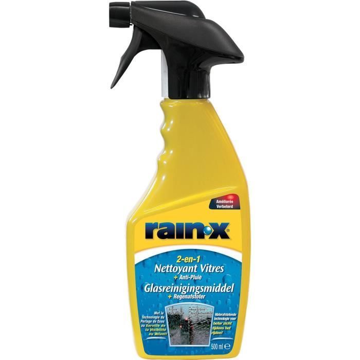 Limpiador de cristales repelente al agua Rain-X 2 en 1 - 500 ml