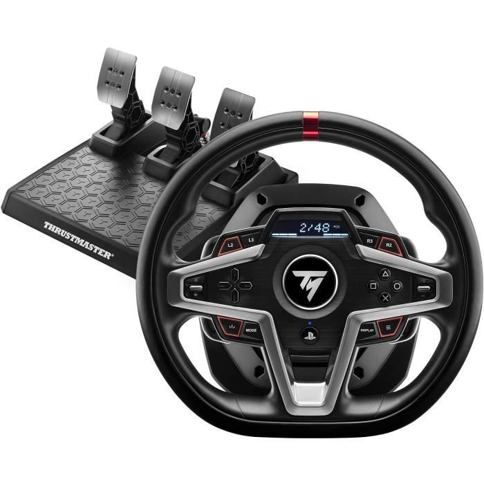 THRUSTMASTER T248 Racing Wheel and Magnetic Pedals, PS5, PS4, PC