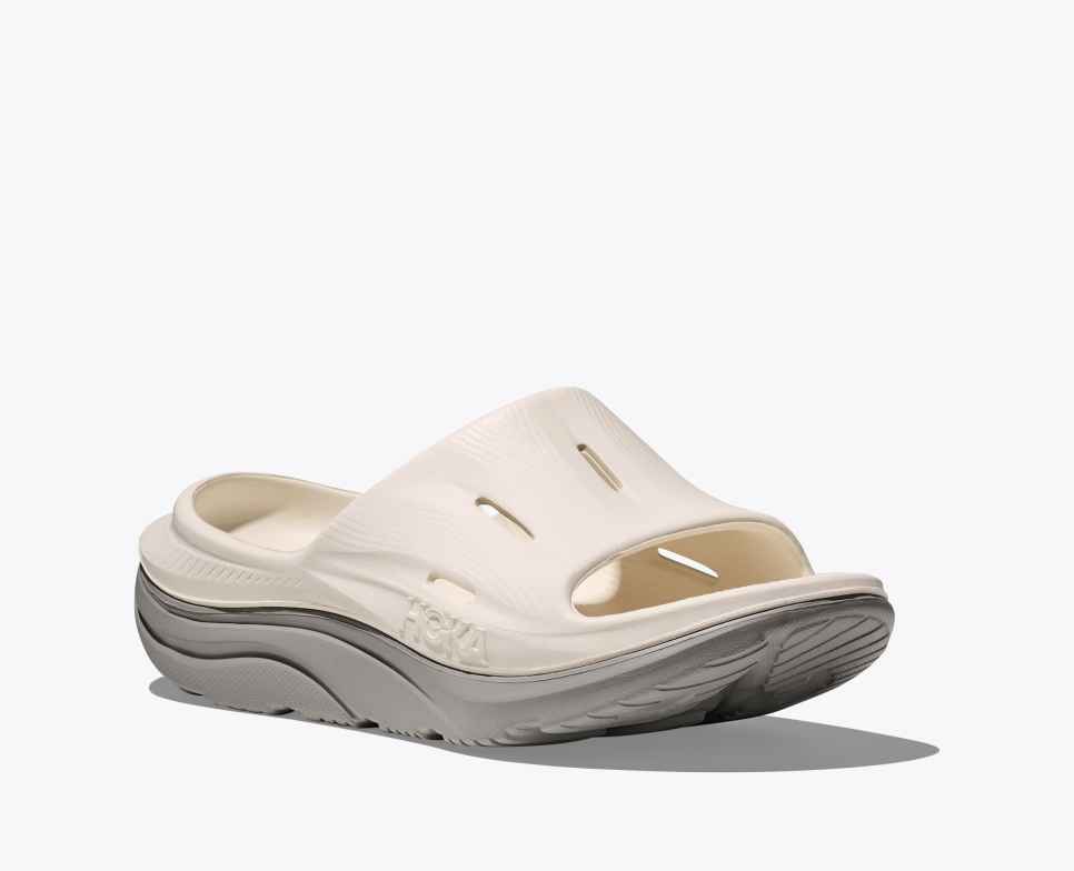 HOKA Ora Recovery Slide 3 Albast / Sterrenstof