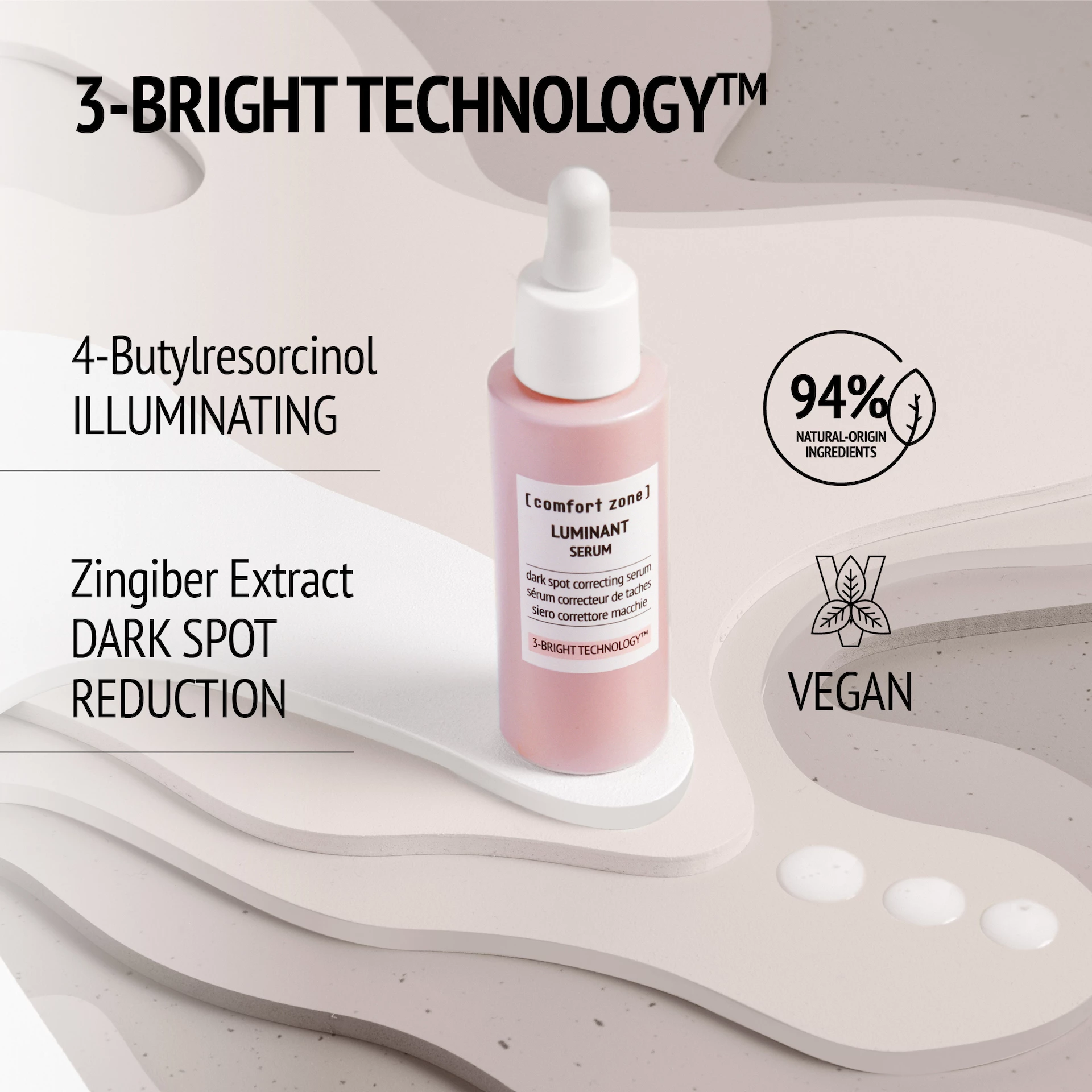 Luminant sötét foltokra korrigáló szérum 30 ml - Comfort Zone