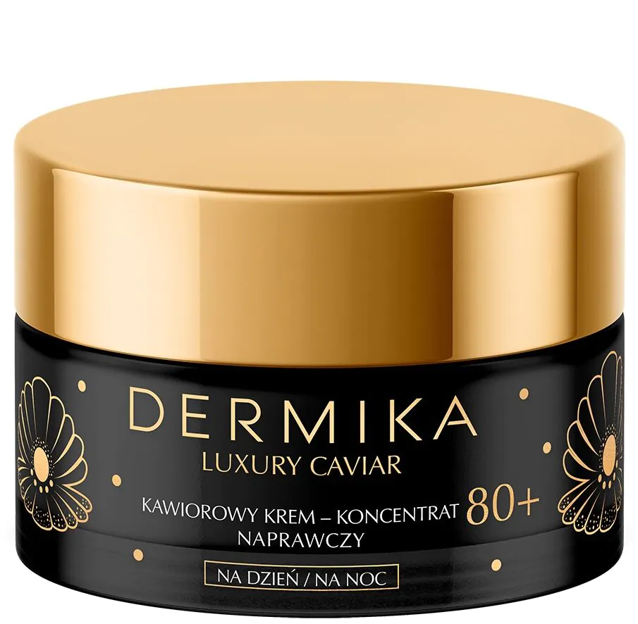 Dermika Luxury Caviar Kawiorowy krem koncentrat naprawczy 80+ na dzień i na noc