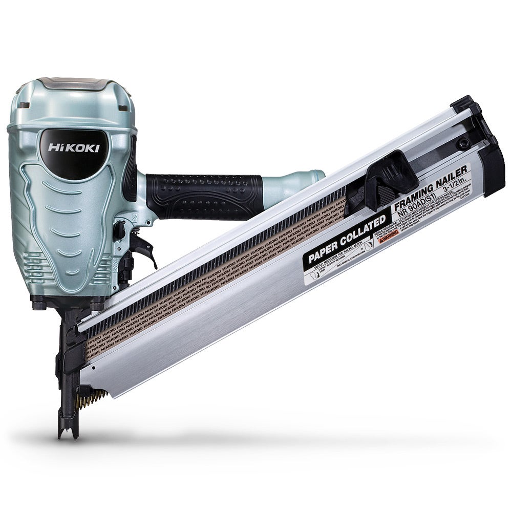 HiKOKI 50-90mm D Clip 34-Grad Druckluftnagler mit Aufhänger NR90AD(H4Z)