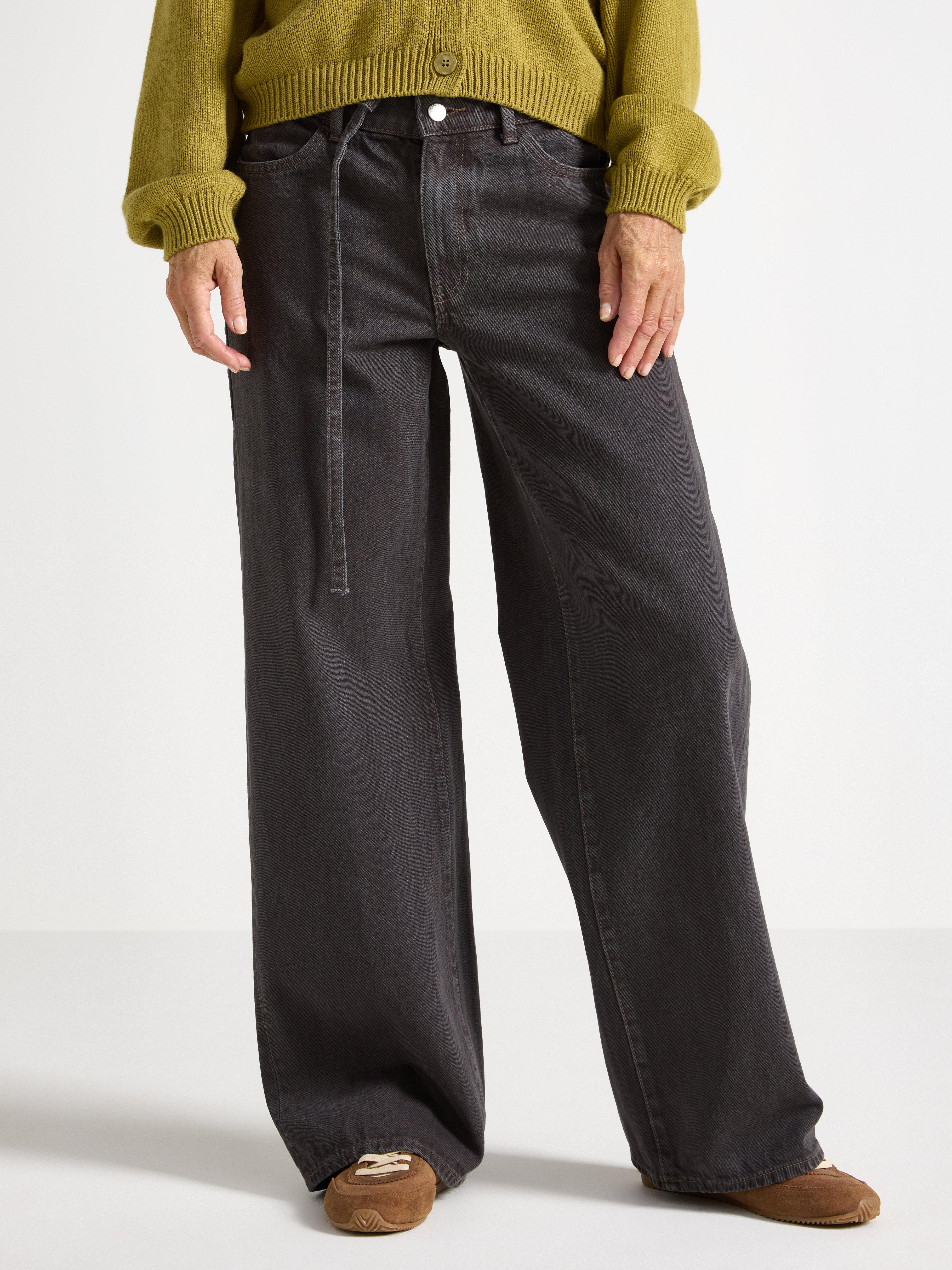 WIDE Peggy  jeans med medelhög midja grey