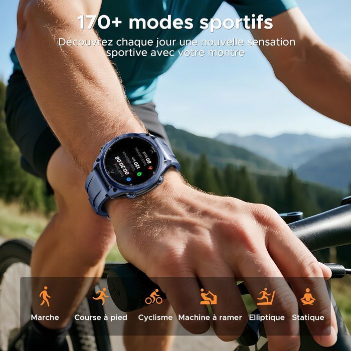 DOOGEE Anywise W1 Pro Smartwatch - 1.43