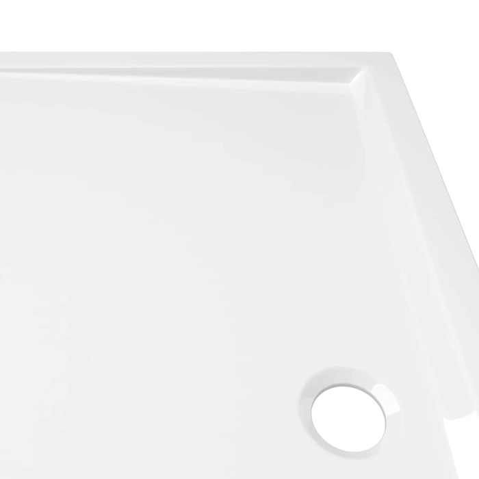 Reduced price - Shower tray - unique design Bathroom accessories, rectangular ABS White 70x120 cm@EU(17192)