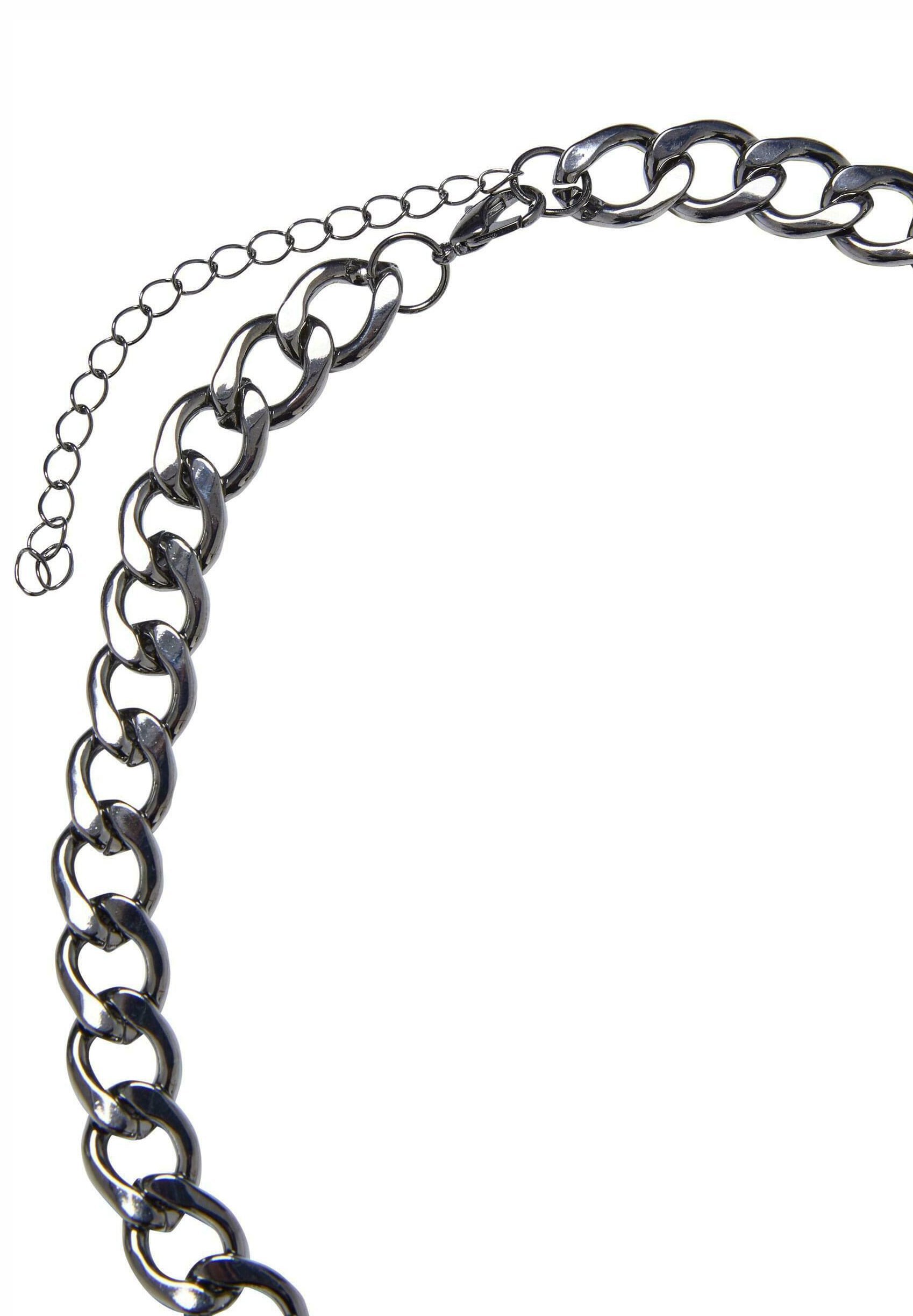Urban Classics UNISEX BIG - Naszyjnik - metaliczny