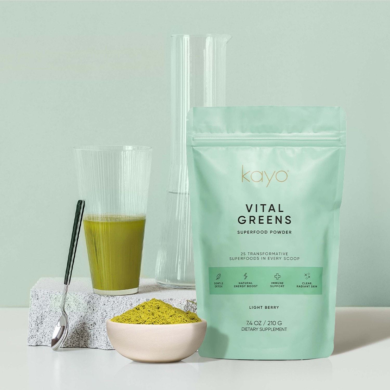 Kayo Body Care Vital Greens prehransko dopolnilo - 210 g