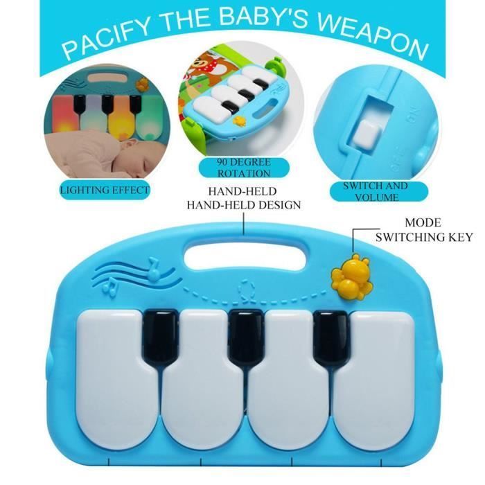 TAPIS D'EVEIL AIRE D'EVEIL pour Bebe Avec pédale de piano Forme physique