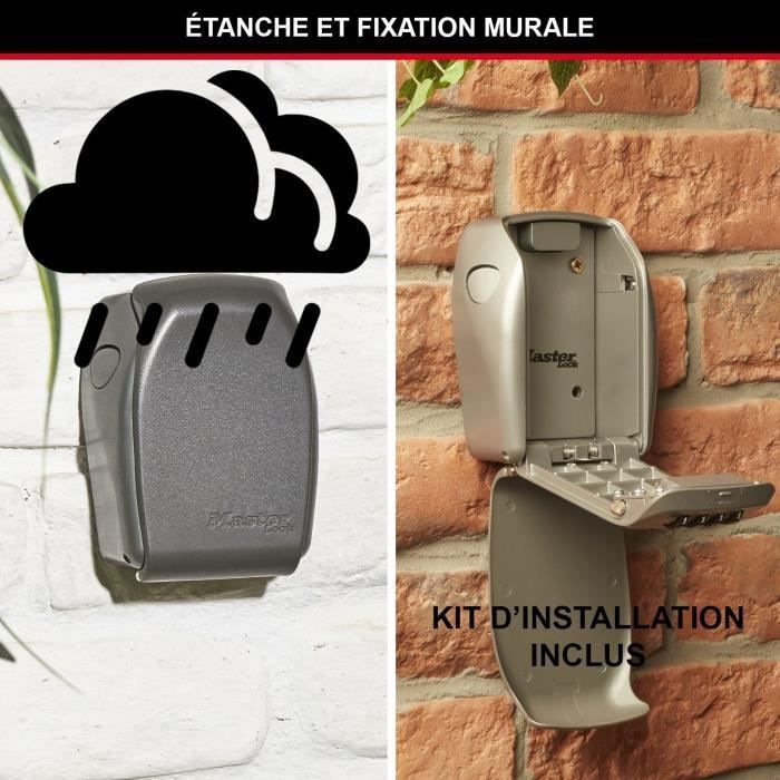 Cofre seguro para chaves - MASTER LOCK - 5415EURD - Produto certificado - Select Access. Compartilhe suas chaves com segurança.