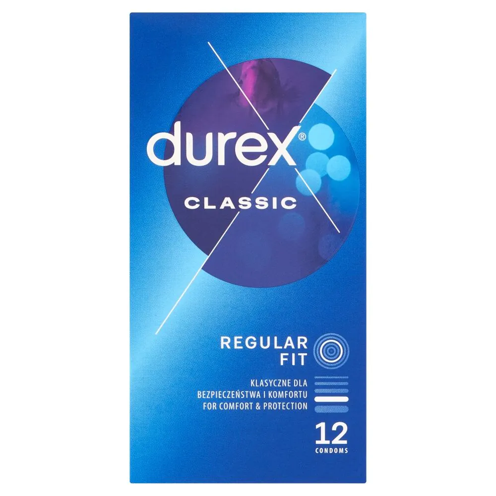 Durex Classic prezerwatywy, 12 szt.
