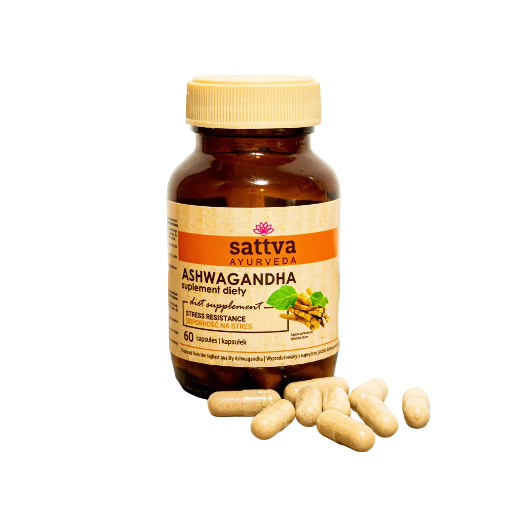 Sattva Ayurveda Ashwagandha Ekstrakt Kapsułki