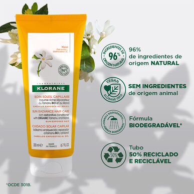 Klorane Tamanu & Monoi Nutri-Repair Sun Conditioner 200 ml