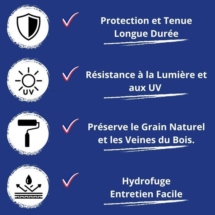 Lasure Bois Interieur - 5 L   - Codeve Bois - Chêne foncé